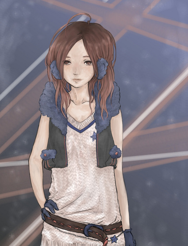 お外にいそうな感じの子