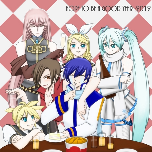 カイトとみんなと新年会!