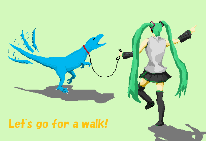 続 Let's go for a walk!
