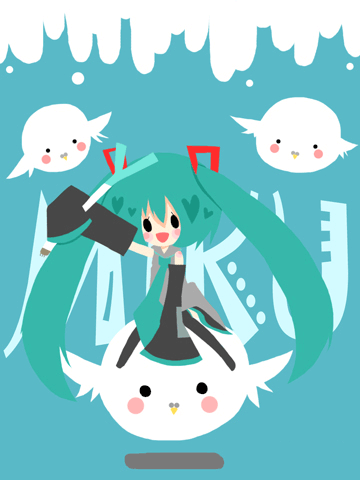 ふわふわミク