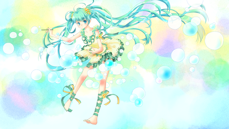 しゃぼんミク