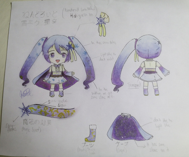 Nendoroid Snow Miku : Starry Star Ver.