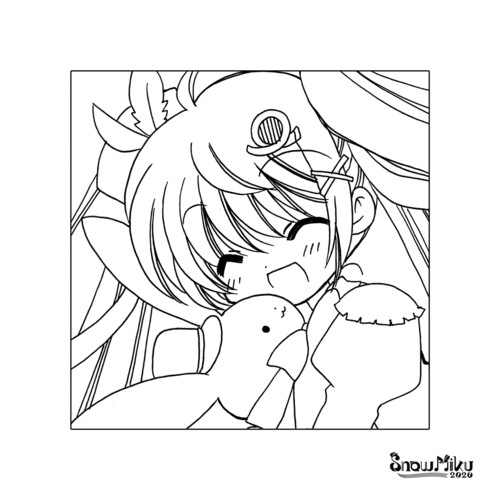 雪ミク2020とユキネ