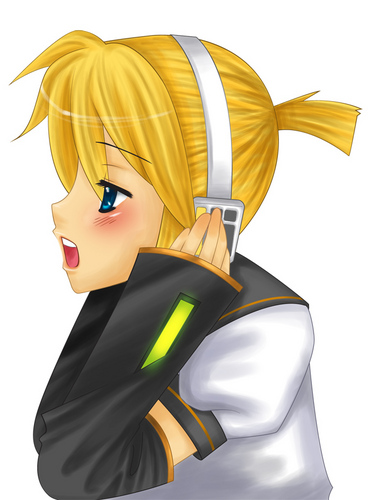 鏡音レンは伏し目がお好き。