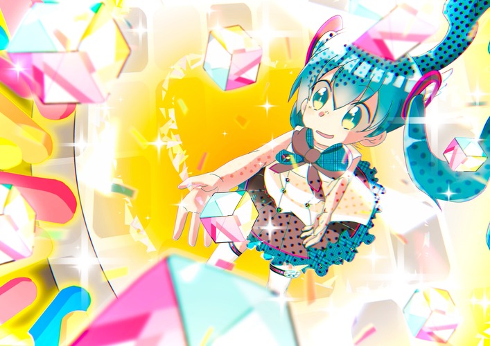 マジカルミライイラストコンテストの絵