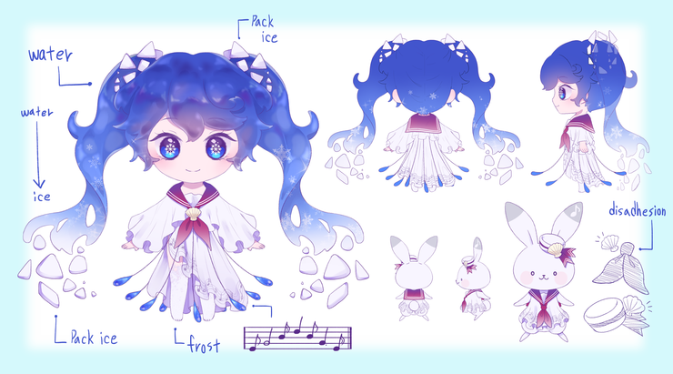 Snow Miku 2022 <冬海の精霊ミク>