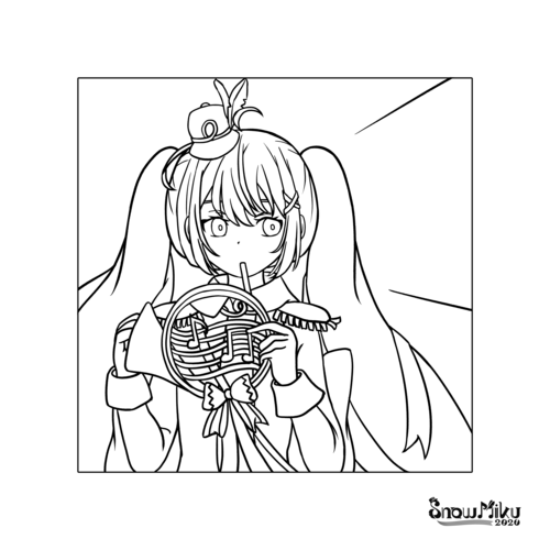 雪ミク2020