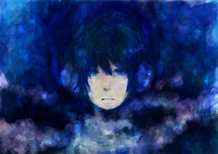 青