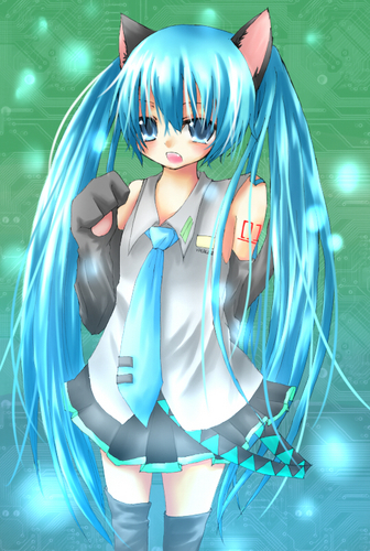 にゃんこミク