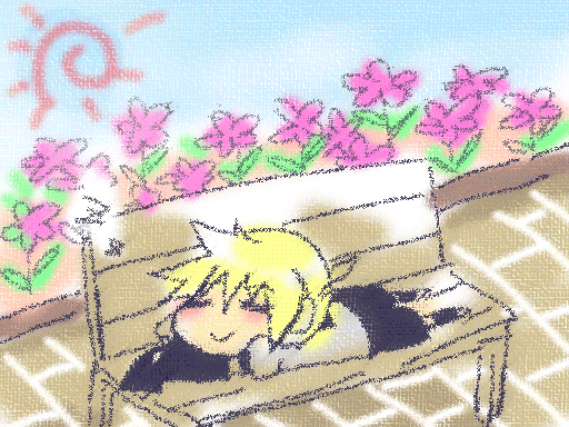 ボクとクモ のイメージイラスト 2