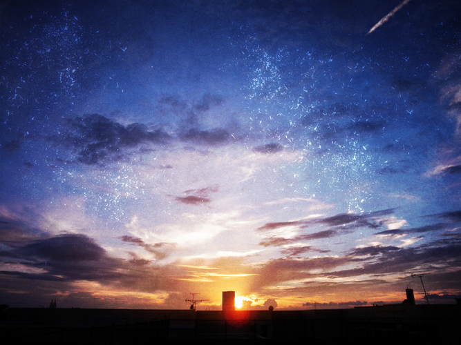 夕景