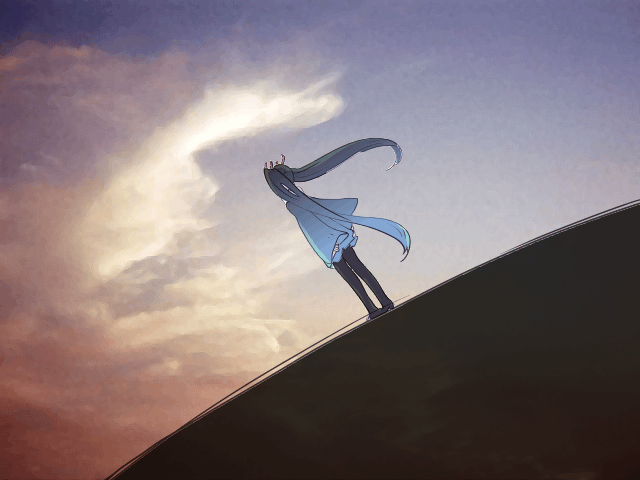 夕方