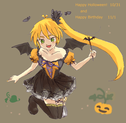 ネルはぴば!(コラボイラスト)