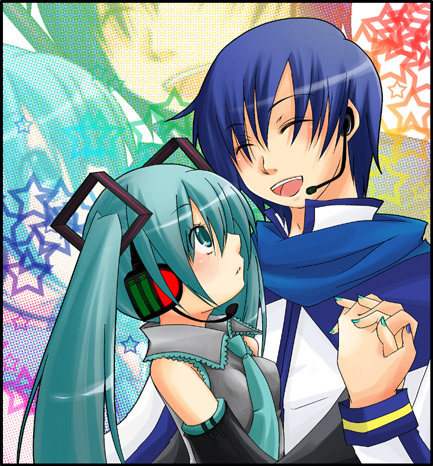 KAITO兄さんとミク