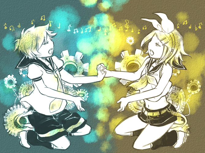 ふたつの はぐるま
