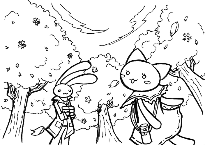 お花見