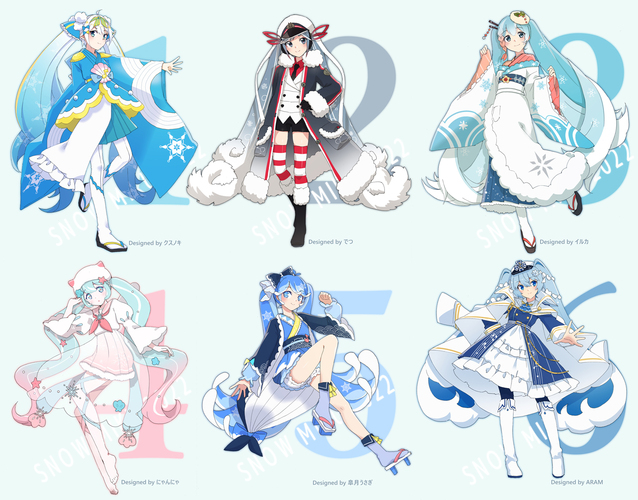 雪ミク2022候補!