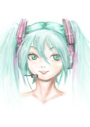 力技でミクさんへ .完成