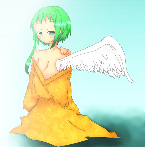 【塗らせていただきました】GUMI線画