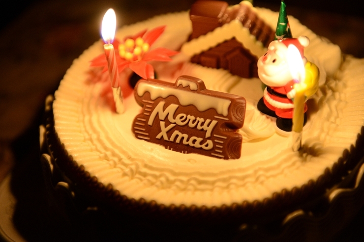 クリスマスケーキ 全体