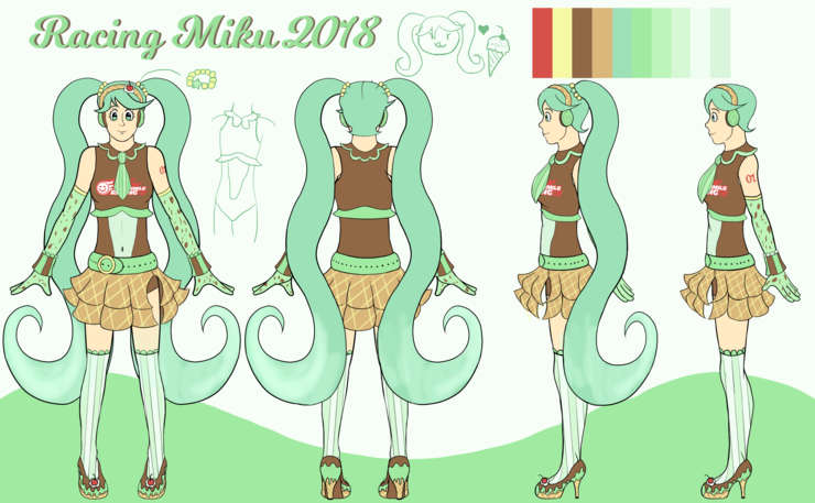 Racing Miku 2018-Mint Edition