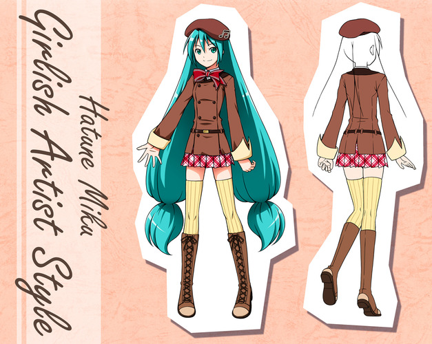 Girlish Artist Style