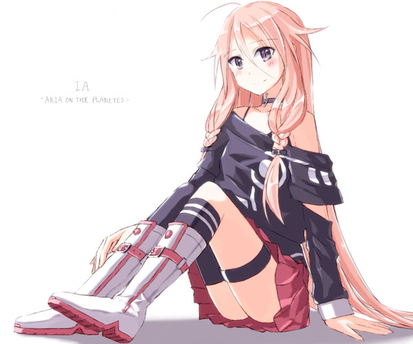 お座りIAさん