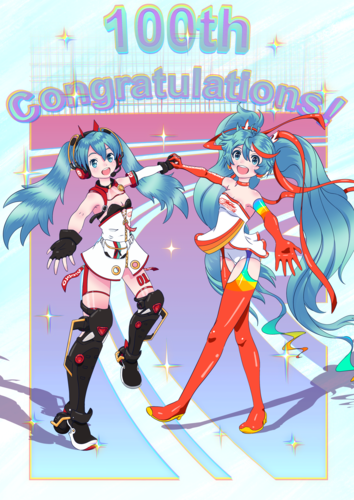GT100 Battle Memorial Racing Miku