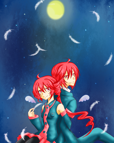 夜空の下、君とふたり