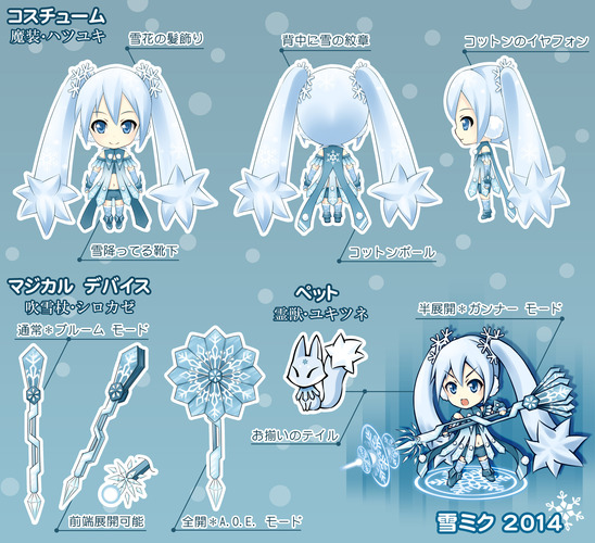 雪ミク2014 魔法少女ハツユキ