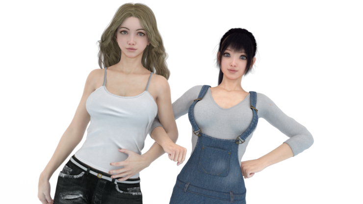 DAZ Studioで作成