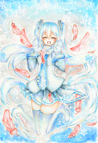想いを羽根に乗せて