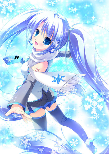 雪ミク1