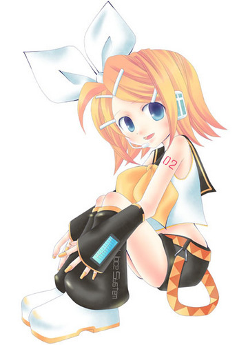 おすわりリンちゃん