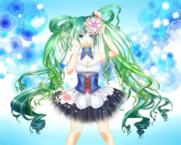蒼と花