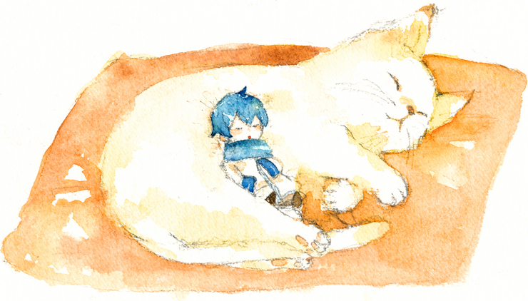 子猫といっしょ