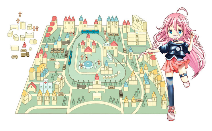 ≪IA・イラスト描かせていただきました≫積み木のお城【オリジナルPV】
