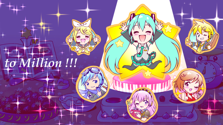 「Shiny Star」 用イラスト集 背景2カウントアップイメージ