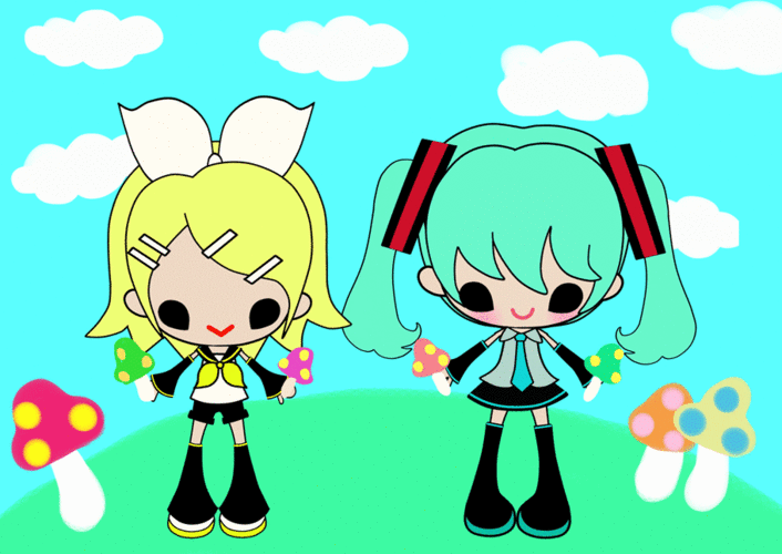 おいしぃきのこ♪ みくりんキノコ