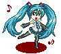 ドット絵ミク