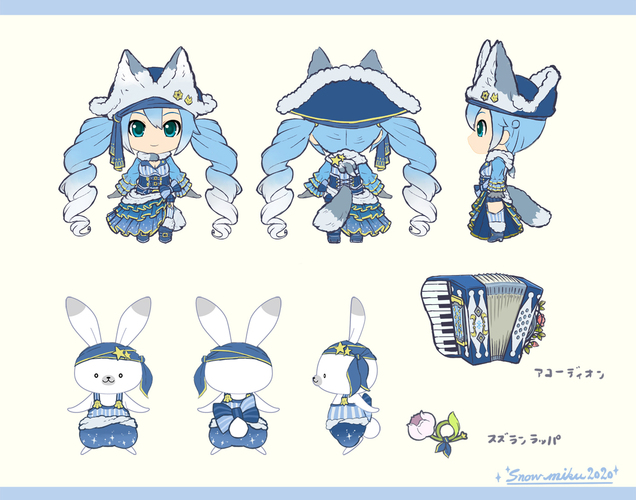 2020年雪ミク