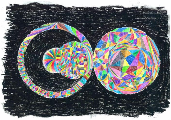 Circle Waltz of Colors.