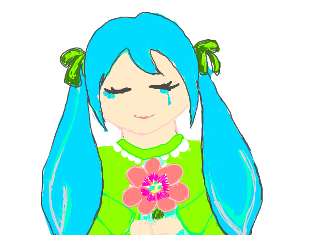 名前のない花・完成しました!