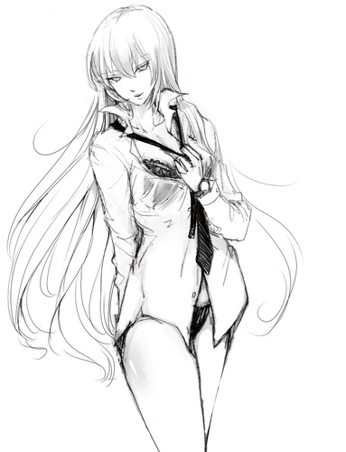 「落書き」白いシャツ