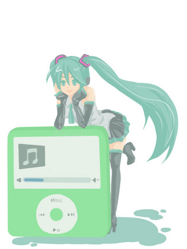 ipodミク。