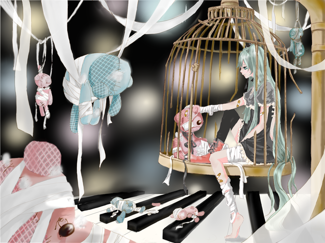 初音ミク ハニーディップローリン