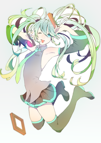 ミクさんジャンプ