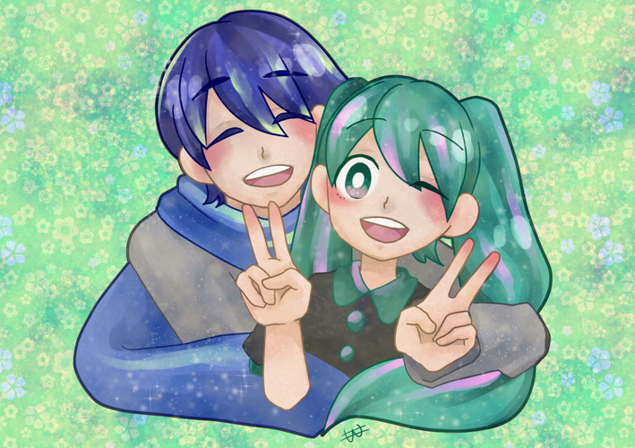 KAITOとミク