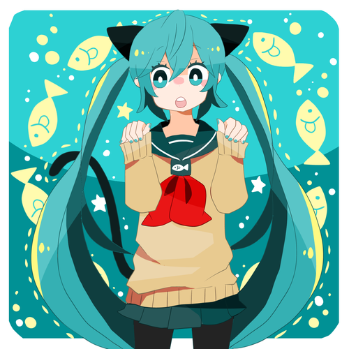 \ にゃあ /