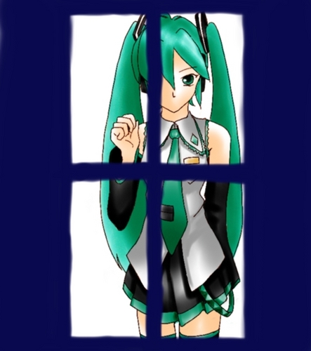 深窓の初音ミク